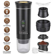 Compact Rechargeable Espresso Coffee Maker