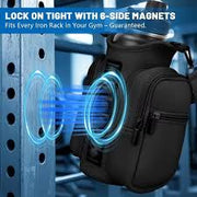 Fitness Pannier Bag Portable Magnetic Suction Simple
