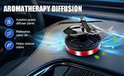 Solar-Powered Rotating Car Air Freshener